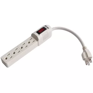 Multicontacto con cable e indicador