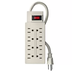Multicontacto con cable contactos con indicador supresor