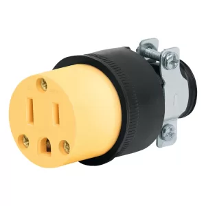 Contacto reforzado industrial aterrizado