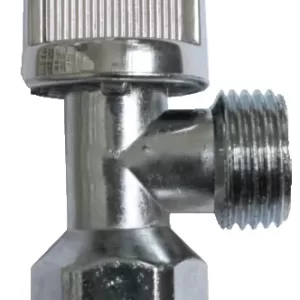 Valvula control angular zinc