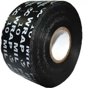Cinta polyken para tubo 48mm x 30 mt negra Vianti