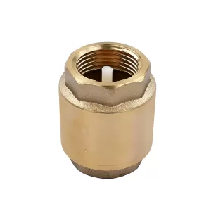 Valvula check resorte bronce