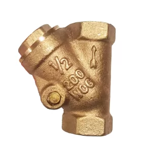 Valvula check columpio bronce