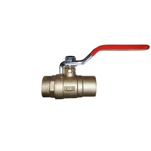 Valvula esfera soldable de laton