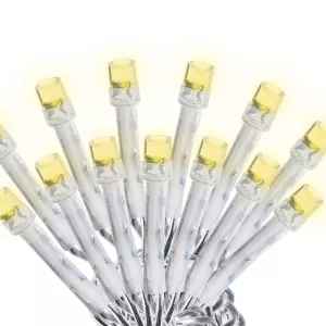 Serie navide?a 300 luces LED 8 funciones cable transparente