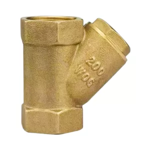 Valvula check piston resorte de bronce