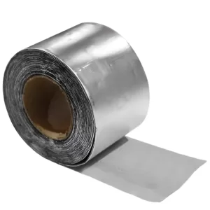 Banda tapa goteras 10 cm x 2 mt aluminio Vianti